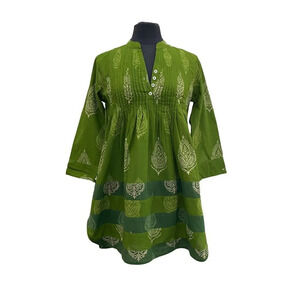 Cotton Hand Block Printed Tunic